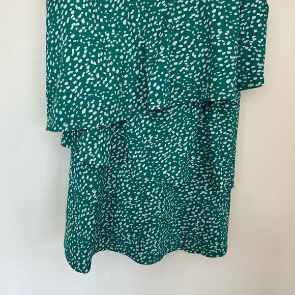 Lane Bryant Cacique Women’s Plus Size Two Piece Tankini Brief Teal with White Do - Picture 6 of 14